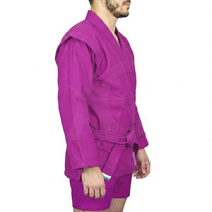 Ensemble veste et short d'entraînement d'arts martiaux Sambo pour adultes, tissu respirant, conception haute résistance pour l'académie - Product Image 5