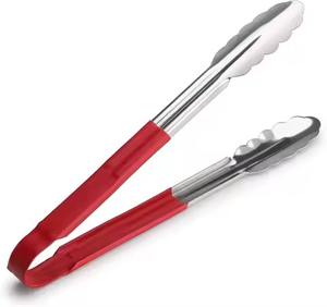 Premium Food Service Metal Serving Tongs Salad Bread BBQ Dessert Catering Kitchen Tool - Product Image 5