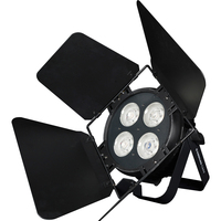 Luz LED COB Profesional de 200W, Blanco Cálido/Frío, IP65, Iluminación de Escenario con Control DMX512, Ángulo de Haz de 45°, para Iglesia/Teatro