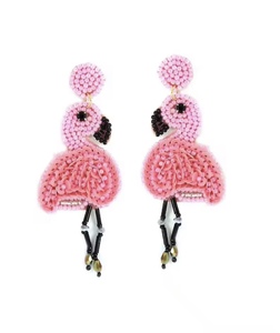 Pendientes de cuentas doradas estilo europeo americano de Heron Rani Design, venta al por mayor, estilo bohemio occidental, juego para las cuatro estaciones. - Product Image 2