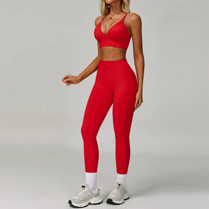 Women Seamless Gym Yoga Set Sports Bra High Waist Leggings Shorts <b>Workout</b> <b>Jacket</b> Stretch Fitness Quick Dry Recyclable Activewear - Product Image 5