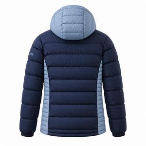 Blouson matelassé unisexe épais style streetwear avec fermeture éclair, chaud et rembourré, coupe-vent pour sports de plein air, décontracté, service OEM - Product Image 4