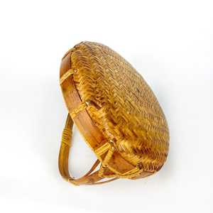 Marvelous Bamboo Rattan Serving <b>Tray</b>,Decorative Handmade <b>Table</b> Ware <b>Tray</b> for Storage <b>Table</b>,Farmhouse Home Decor - Product Image 3