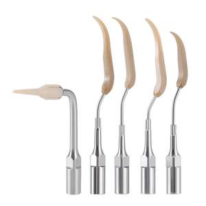Juego de 6 Instrumentos Dentales para Rellenos de Composite - Herramientas de Relleno de Resina Restauradora con Recubrimiento de Iones de Oro, Kit de Modelado Antiadherente - Product Image 3
