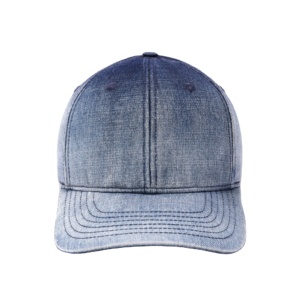 หมวกเบสบอล unisex หมวกกีฬาขั้นพื้นฐาน6แผงสไตล์วินเทจผ้าเดนิมโพลีเอสเตอร์ซักล้างได้สำหรับผู้ชายและ2025 - Product Image 2
