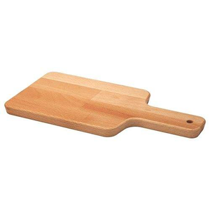 Planche à découper élégante en bois de Neem naturel - Ustensile de cuisine écologique et durable pour couper le pain, le fromage, les légumes - Léger - Product Image 3