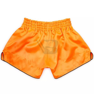 Pantalones Cortos de Boxeo Muay Thai MMA Unisex Personalizados, 100% Poliéster Satinado Elástico, Transpirable, de Secado Rápido, Ligeros, para Entrenamiento - Product Image 6