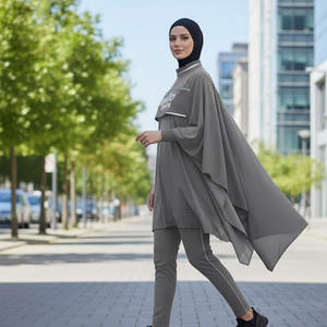 Nouveau produit 2025 : Châles personnalisés en mousseline unie, hijab instantané avec bonnets intérieurs en jersey, foulard en mousseline épaisse - Product Image 6