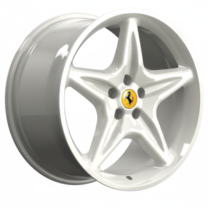 Llanta Cavallino de cinco radios con tecnología Flow Forming |   Rines de Aleación de Alta Gama Estilo Hypercar |   Rines Deportivos Premium de 19 y 20 Pulgadas para Autos - Product Image 6
