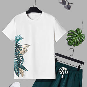 Ensemble court pour homme 100% coton, sublimation, respirant, tenue d'été pour homme, manches courtes, ensemble court élégant pour homme, sublimation. - Product Image 5