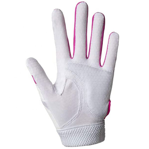 Gants de frappe de baseball en cuir personnalisés, design OEM, durables, légers, avec logo, couleurs et tailles sur mesure - Product Image 2
