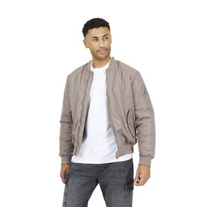 Chaquetas Bomber Casuales de Corte Ajustado para Hombre, Transpirables, Resistentes al Viento, con Cuello Redondo y Cremallera, Abrigo de Invierno con Relleno de Poliéster - Product Image 1