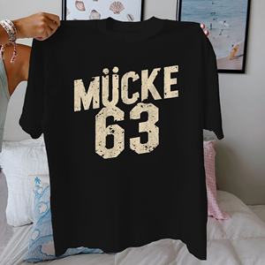 Mosquito 63 Camiseta cómoda de algodón puro para mujer - Product Image 2