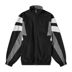 Veste coupe-vent oversize pour homme |   Veste de sport légère à fermeture éclair |   Vêtements de sport personnalisés avec logo - Product Image 3