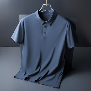 Camiseta Polo Personalizada OEM con Logotipo Bordado y Diseño Impreso, Multicolor, Sin Costuras, para Hombre, Corte Ajustado, Manga Corta, Tejido de Punto - Product Image 2