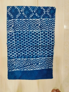 New Arrival Women's Cotton Sarong Hand Block Print Floral Beach Cover up Scarf Breathable <b>Head</b> <b>Wrap</b> for Summer Perfect Gift Her - Product Image 1