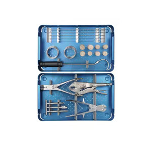 Instruments de fixation osseuse réutilisables pour la chirurgie de la colonne vertébrale, certifiés CE, jeu de fils K orthopédiques, diamètres multiples pour l'orthopédie - Product Image 1