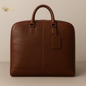 Bolsa para Ropa de Cuero Genuino Premium, Hecha a Mano, con Cierre de Cremallera Resistente, para Trajes, Viajes de Negocios, Casual, Venta al Por Mayor - Product Image 6