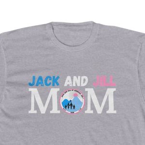 Camiseta Personalizada de Algodón Suave con Cuello Redondo y Estampado Gráfico de Jack and Jill Legacy Maker para Mamá y Hombre, Estilo Casual Unisex Streetwear al por Mayor - Product Image 3