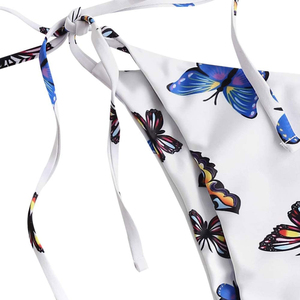 Bikini Set for Women 2026 Latest Designs Eco-Friendly Digital Print <b>Letter</b> Pattern Customizable Wholesale Cheap Price OEM - Product Image 4