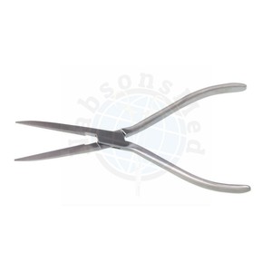 NABSONS MED Pinzas de punta larga de 6 pulgadas, punta de 2 mm, longitud de mandíbula de 5,7 cm, acero inoxidable, instrumento quirúrgico ortopédico manual - Product Image 4