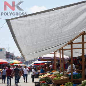 Lona Económica de Bajo Gramaje, Resistente a la Intemperie y a Desgarros, para Materiales de Construcción y Refugios Temporales en India - Product Image 3