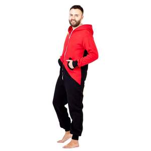 Premium <b>Man</b> <b>Onesie</b> Hooded Plush Fleece Pajama Jumpsuit Winter Warm Sleepwear <b>Man</b> <b>Onesie</b> Adult Casual Full Body Lounge Wholesale - Product Image 4