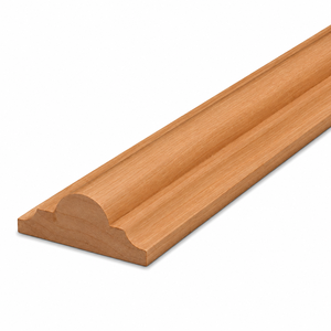 Moulures décoratives en bois de cerisier massif pour armoires de cuisine, meubles, moulures en bois massif - Product Image 1