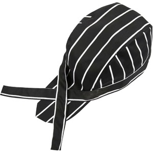 Gorro de Chef Estilo Japonés 3Starsexperts RTS, Gorro de Sarga Negro Unisex con Cierre a Presión, Manga Corta, Accesorios para Uso en Restaurantes y Bares - Product Image 3