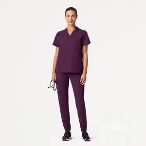 Chaquetas de Enfermería de Manga Larga de Algodón y Poliéster para Hombres y Mujeres, Uniforme Médico Profesional para Hospital - Product Image 1