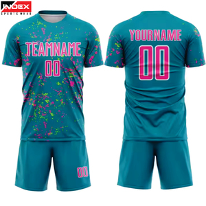 Uniforme de Fútbol Profesional de Élite, Conjunto de Camiseta y Pantalones Cortos, Absorbente de Humedad, Equipación de Fútbol con Logotipo Personalizado, Ropa Deportiva al Por Mayor - Product Image 1