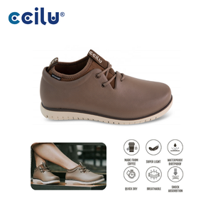 Bottes Chukka durables fabriquées à partir de café Contrôle des odeurs Bottes de confort imperméables pour hommes-RTS Ab07 - Product Image 1