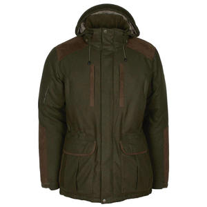 Wholesale 2026 Windproof Soft Shell Hooded Winter Men's Hunting <b>Jacket</b> Orange - Product Image 1