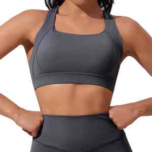 Soutien-gorge de sport ajustable pour femme, grande taille, confortable et sans coutures, fabrication OEM, en vente. - Product Image 1