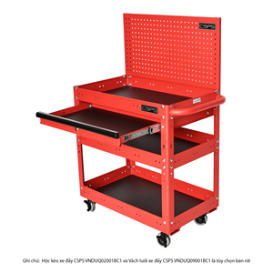 Chariot utilitaire en acier thermolaqué robuste, OEM/ODM, pour garage, atelier et stockage - Vente en gros - Product Image 4