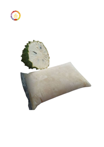 Pulpe de corossol congelée, ingrédient naturel de fruits tropicaux pour les boissons, les smoothies et les desserts - Product Image 1