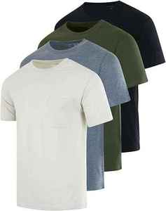 Camiseta de Hombre al por Mayor OEM con Logotipo Personalizado, 100% Algodón, 180g, Talla Grande, Corte Ajustado, Sólida, Transpirable y de Secado Rápido - Product Image 4