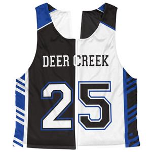 เสื้อลาครอสแบบกลับด้านได้กำหนดเองพิมพ์ซับลิเมชันทำจากผ้าโพลีเอสเตอร์100% ระบายอากาศได้ดี - Product Image 5