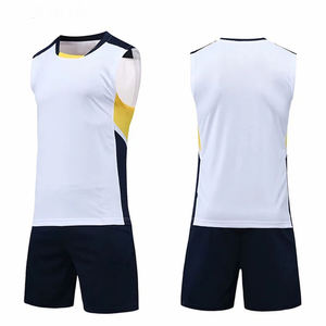 Customized High Quality Blank Breathable Team Volleyball Uniform High Quality Men Women Volleyball Training Jersey <b>Set</b> - Product Image 1