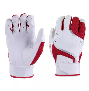 Guantes de Béisbol de Cuero Genuino Unisex de Alta Calidad, Guantes de Softbol para Adultos Cómodos de Dedo Completo para Uso Deportivo - Product Image 1