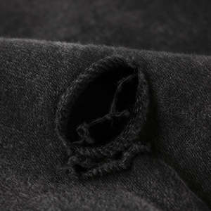 Sudaderas con Capucha Lisas de Algodón con Acabado Ácido Personalizadas al por Mayor para Hombre, Sudaderas con Capucha BLANK de Felpa Francesa para Hombre - Product Image 6