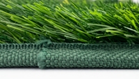 Tapis de gazon artificiel antidérapant à bordure cousue, perméable, paillasson d'entrée en fausse herbe, tapis de pelouse synthétique durable pour aménagement paysager