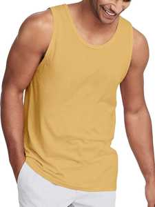Camiseta Deportiva de Alta Calidad para Hombre, 100% Algodón, Secado Rápido, Estilo Vintage, para Gimnasios, Correr al Aire Libre, Entrenamiento Deportivo - Product Image 3