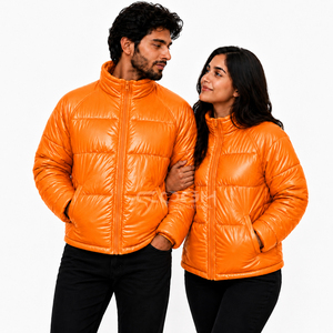 Cosh International Premium Unisex Quilted <b>Puffer</b> <b>Jacket</b> Winter Warm <b>Cropped</b> Design with Custom Printing Polyester Outerwear - Product Image 1