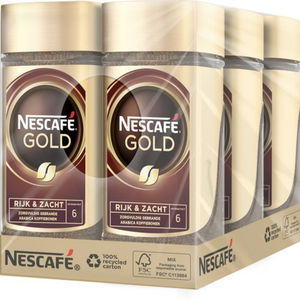 Nescafé Gold al por Mayor, Frasco de 100g - Café Instantáneo de Rico Aroma para Distribuidores y Revendedores - Product Image 1