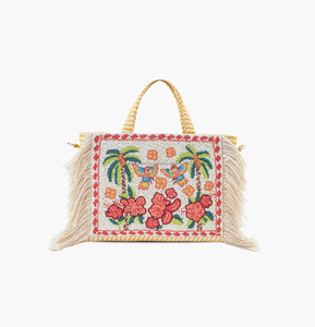 Indian Modern Bohemian Style Summer Embroidery Bags Designer Handmade Beaded Messenger Bag Light Weight Large Capacity Women Bag - Product Image 6