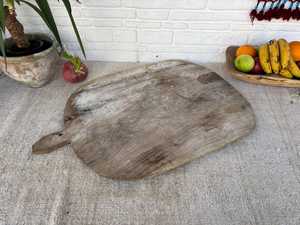 Grande planche à pain en bois vintage |   Décoration rustique turque |   Pièce de cuisine artisanale de style farmhouse - Product Image 5