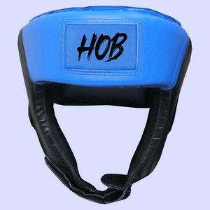 Protector de Cabeza para Boxeo HOB, Equipo de Protección de Cuero PU, Casco Deportivo Unisex para Adultos, Estilo Universal, Color Sólido - Product Image 3