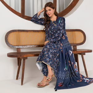 Ensemble 3 pièces de vêtements décontractés pour femmes de haute qualité en Khaddar, Nouvelle Arrivée 2026, Robe Shalwar Kameez en Khaddar pour usage quotidien - Product Image 4