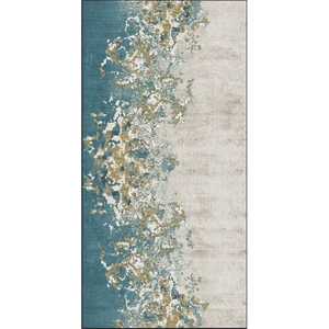 Soft <b>Rug</b> Cozy <b>Bedside</b> Carpet for Home Decoration Geometric Pattern Area <b>Rug</b> Floor Carpet for Living Room At Best Price - Product Image 1